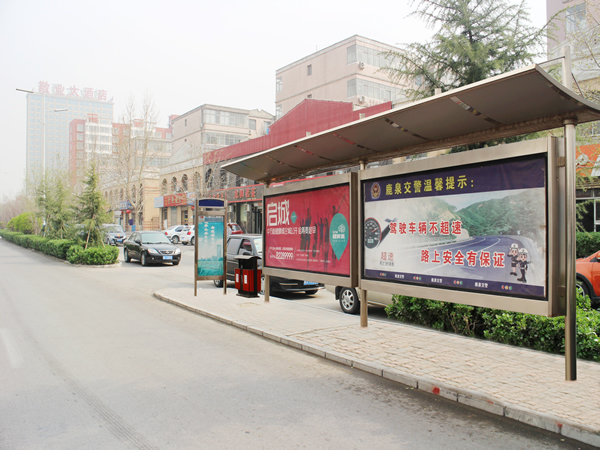 广西城市候车亭