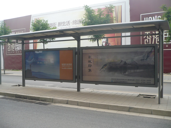 广西港湾式候车亭