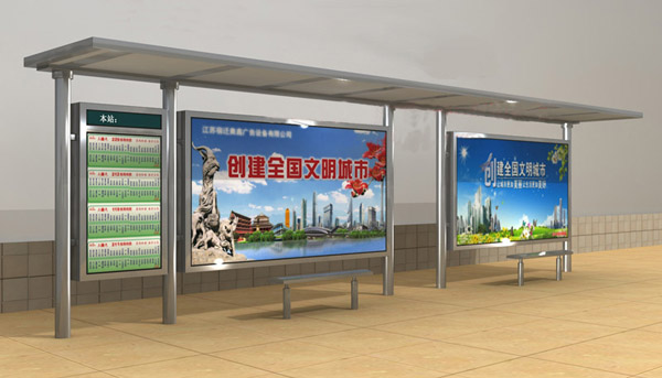 广西不锈钢候车亭