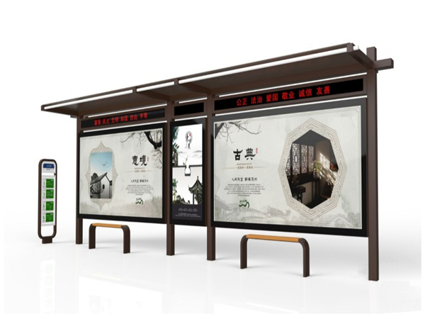 公交站台广告的特色以及设计原则