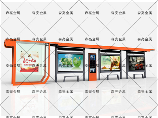 仿古候车亭是你身心归一的休息场所